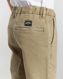6 73 - Chino pour Garçon 8 - 14 Gris Z2PT11BIF1 Billabong