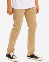 3 73 - Chino pour Garçon 8 - 14 Gris Z2PT11BIF1 Billabong