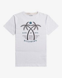 3 Double Head - T-shirt voor Jongens 8 - 14 White Z2SS20BIF1 Billabong