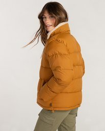 1 January Puffa - Puffer Jacket for Women Blue Z3JK22BIF1 Billabong