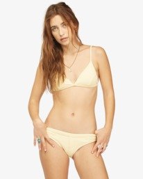 2 Wrangler Face The Sun Biarritz - Bikinibroekje met Medium Bedekking  voor Dames Yellow Z3SB03BIF1 Billabong