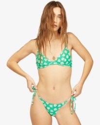 1 Wrangler Goin Green Tie Side Isla - Braguita de bikini con cobertura mini para Mujer Violeta Z3SB11BIF1 Billabong
