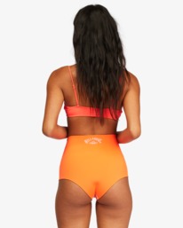 4 Hightide - Short de surf réversible pour Femme Rouge Z41G14BIF1 Billabong