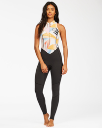 0 2mm Salty Jane - Front Zip Springsuit for Women  Z42G13BIF1 Billabong
