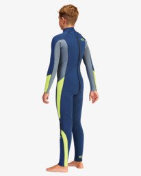 3 3/2mm Absolute  - Wetsuit met een Achterrits voor Jongens 8 - 14 Blue Z43B12BIF1 Billabong