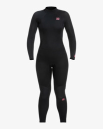 1 3/2mm Launch 2022 - Combinaison Back Zip pour Femme Noir Z43G92BIP2 Billabong