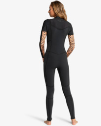1 4/3mm Salty Dayz - Chest Zip Wetsuit for Women Brown Z44G10BIF1 Billabong