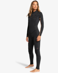 1 4/3mm Salty Dayz - Chest Zip Wetsuit for Women Brown Z44G10BIF1 Billabong