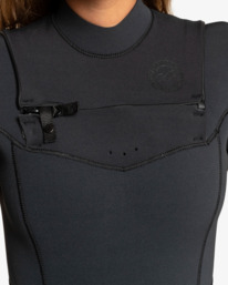 2 4/3mm Salty Dayz - Chest Zip Wetsuit for Women Brown Z44G10BIF1 Billabong
