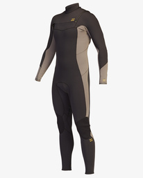 0 4/3mm Absolute 2021 - Chest Zip Wetsuit for Men Green Z44M18BIF1 Billabong