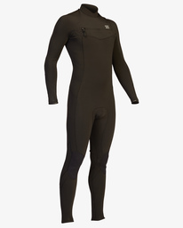 5 4/3mm Absolute 2021 - Combinaison Chest Zip pour Homme Noir Z44M18BIF1 Billabong