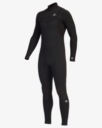 billabong, 5/4mm Furnace Comp 2021 - Neoprenanzug mit Reißverschluss auf der Brust für Männer, BLACK (0019) 5/4mm Furnace Comp 2021 - Chest Zip Wetsuit for Men Z45M13BIF1