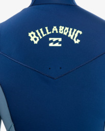 4 5/4mm Absolute 2021 -  Neoprenanzug mit Reißverschluss auf der Brust für Männer Blau Z45M18BIF1 Billabong
