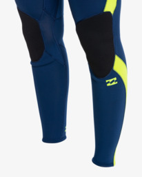 3 5/4mm Absolute 2021 -  Neoprenanzug mit Reißverschluss auf der Brust für Männer Blau Z45M18BIF1 Billabong