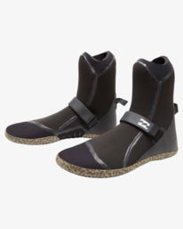 billabong, 5mm Furnace 2022 - Chaussons de surf à bout rond pour Homme, BLACK (0019) 5mm Furnace 2022 - Round Toe Wetsuit Boots for Men Z4BT14BIF1