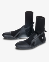 1 3mm Absolute - Chaussons de surf à bout rond pour Homme Noir Z4BT21BIF1 Billabong