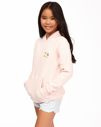 1 Keep Me Wild - Sudadera con Capucha para Chicas adolescentes Rosa Z8HO03BIF1 Billabong