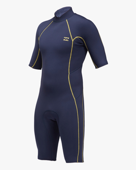 Muta Shorty Owntop 3/2mm - Uomo/donna, Maniche Corte, Zip Posteriore, Per Surf E Sport Acquatici - Foto 3