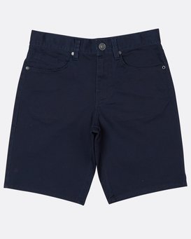 Billabong Ragazzo Pantaloncini OUTSIDER pantaloni corti chino-GRIGIO SCURO-NUOVO 