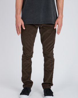 Outsider Corduroy Slim Fit Pants 