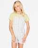 Wave Watch - Dungaree Shorts for Girls 4-16  ABGNS00119