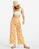 Free Fall Print - Wide Leg Trousers for Women  ABJNP00352