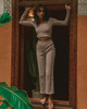 Come Back - Cropped Trousers for Women  ABJNP00358