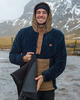 A/Div Badger - Half Zip Hooded Fleece for Men  ABYFT00309