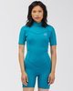 2/2mm Synergy 2021 - Back Zip Short Sleeve Springsuit for Women  C42G58BIP2
