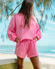 More Fun - Sweat Shorts for Women  EBJNS00103