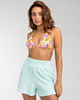 Clear Waters - Elasticated Shorts for Women  EBJNS00106