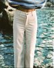 Gold - Corduroy Trousers for Women  F3PT01BIF2