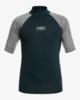 Contrast - Short Sleeve UPF 50 Rash Vest for Men  W4MY09BIP1