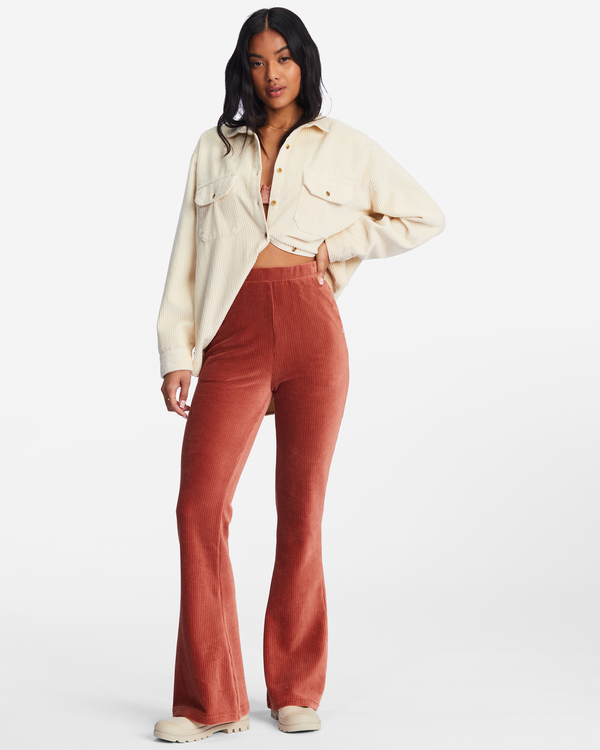 Hit A Cord Flared Pants | Billabong