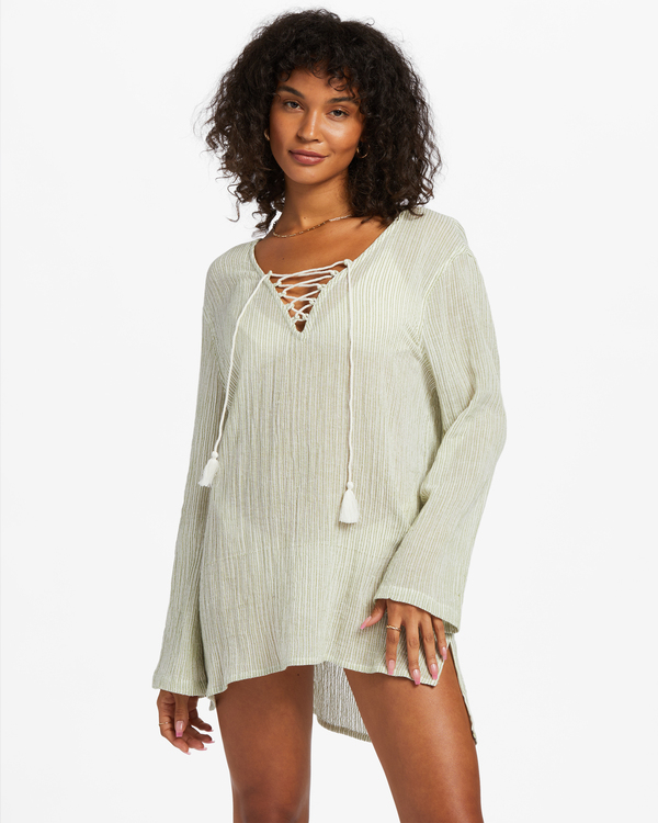Blue Skies Swim CoverUp Billabong