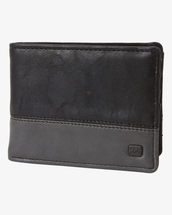 Dimension Faux Leather BiFold Wallet Billabong