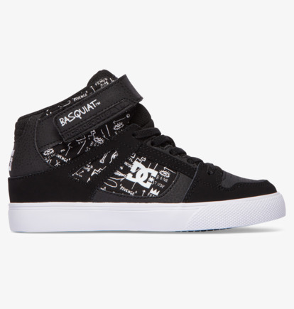 Basquiat Pure - Leren Hoge Schoenen voor Jongens 3613376700671 | DC Shoes