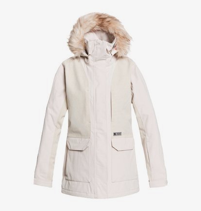 snowboard jacket fur hood