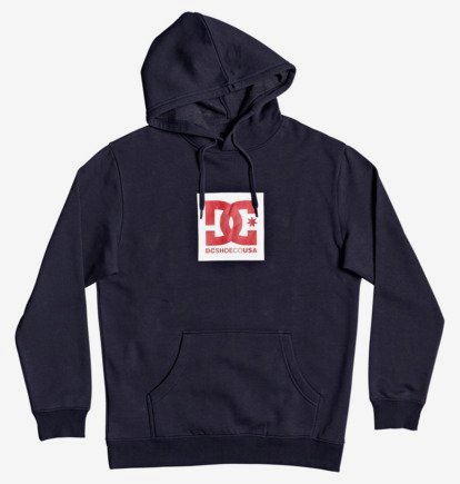 DC Mens Square Star Pullover Fleece