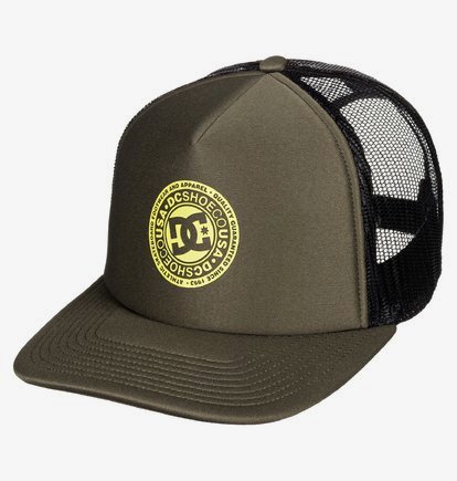DC Mens Uncle Fred Snapback Trucker Hat