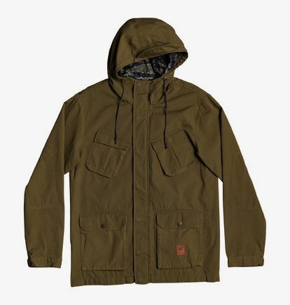 DC Mens Boxy Parka Jacket