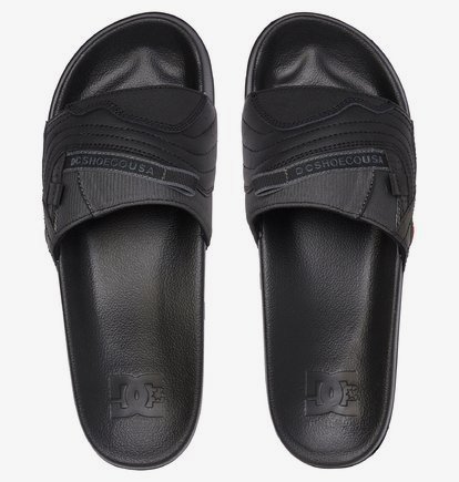 leather sliders mens