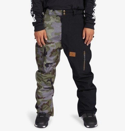 camouflage snowboard pants