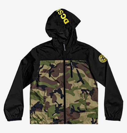 Quiksilver Big Logo-Felpa con Cappuccio da Ragazzo 8-16