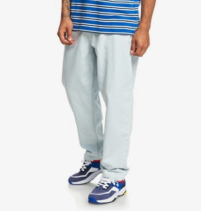 dc worker relaxed fit tapered jeans