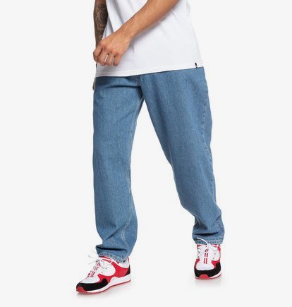 dc worker relaxed fit tapered jeans