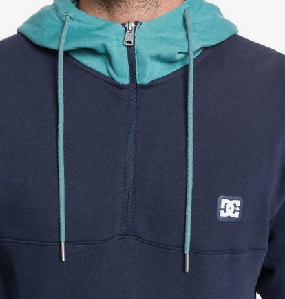 half zipped hoodie