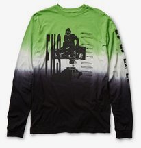 DC X FNS LS Dip Dye - T-shirt for Men  ADYZT04879