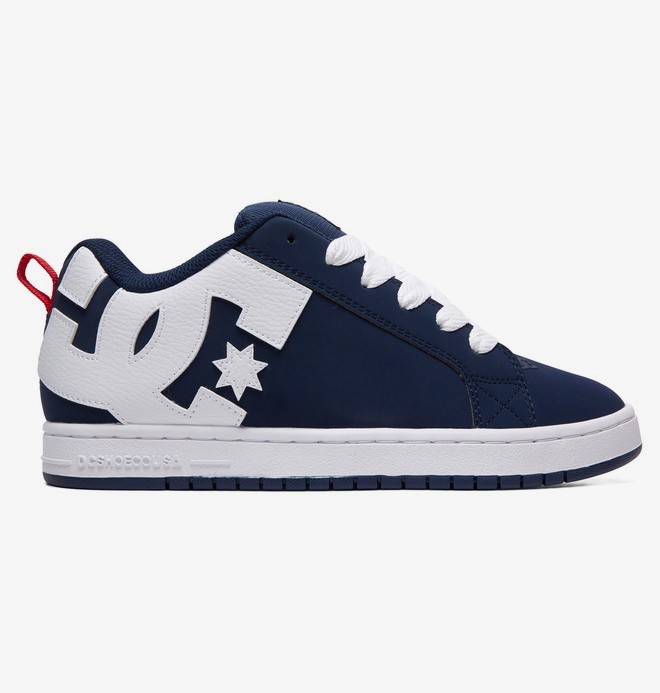 dcshoes, Court Graffik - Zapatos para Hombre, NAVY (na4) 0 Court Graffik - Zapatos para Hombre Negro 300529 DC Shoes