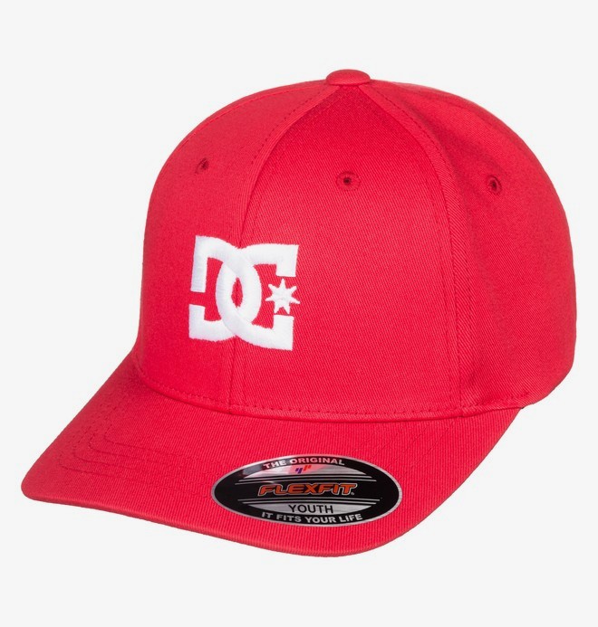 dcshoes, Cap Star - Casquette Flexfit® pour garçon 8-16 ans, TANGO RED (rrh0) 0 Cap Star - Casquette Flexfit® pour garçon 8-16 ans Rouge ADBHA03095 DC Shoes